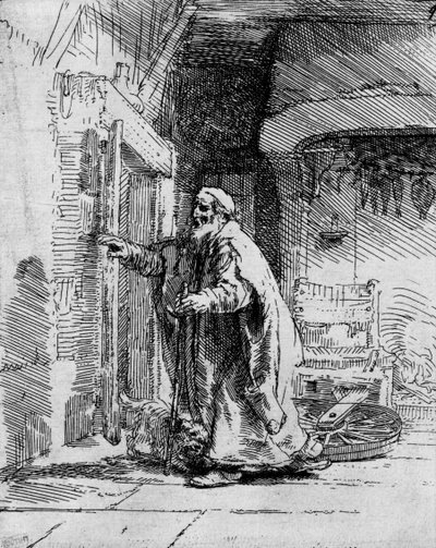 The Blind Tobit by Rembrandt van Rijn